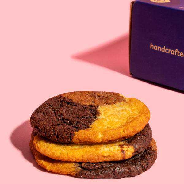 Tri-Chocolate Ombre Cookie - Dohful
