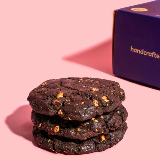 Toasted Hazelnut Double Chocolate Cookies - Dohful