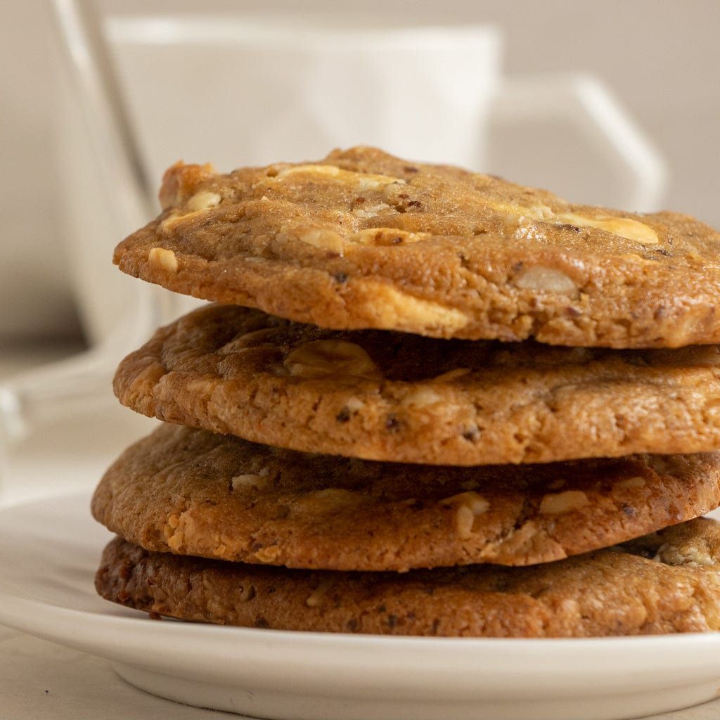 Oatmeal Chocolate Chip Macadamia Nut Cookies - Ashlee Marie - real fun with  real food